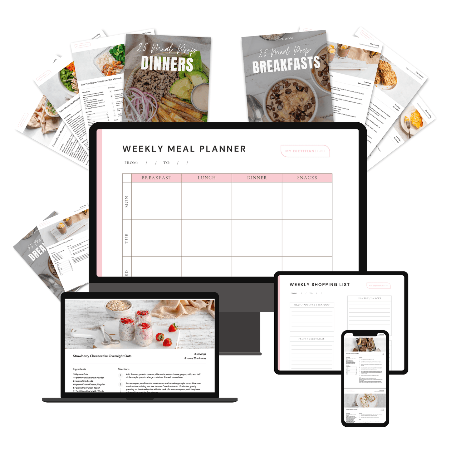 The Complete Meal Prep Bundle - My Dietitian Clinic Resources