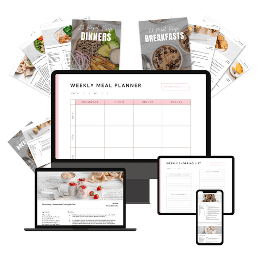 The Complete Meal Prep Bundle - My Dietitian Clinic Resources