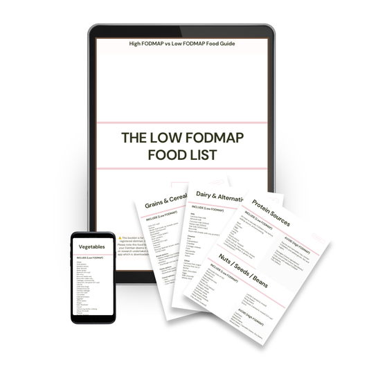 Low FODMAP Food List